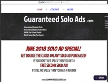 Tablet Screenshot of guaranteedsoloads.com